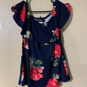 Off the shoulder blouse